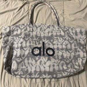ALO Yoga Marble Pattern Tote Bag
